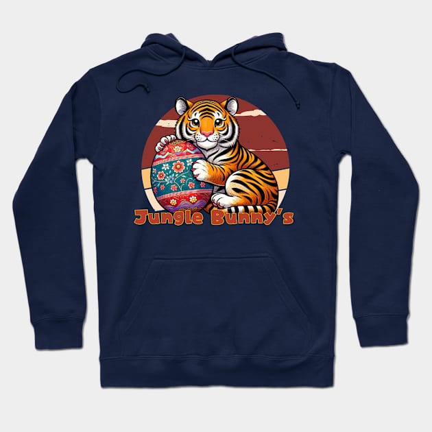 Easter festival Bengal tiger Hoodie by Japanese Fever